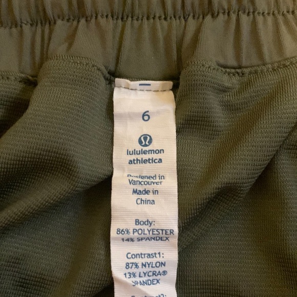 Lululemon Camo Athletic Shorts - Picture 4 of 4